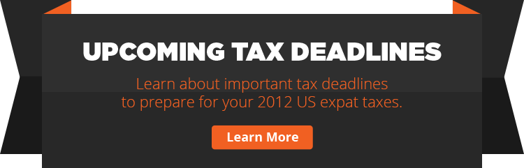 Upcoming Important Tax Deadlines