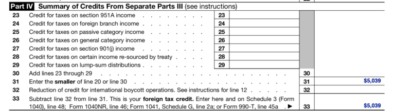 Form 1116: How to Claim the Foreign Tax Credit