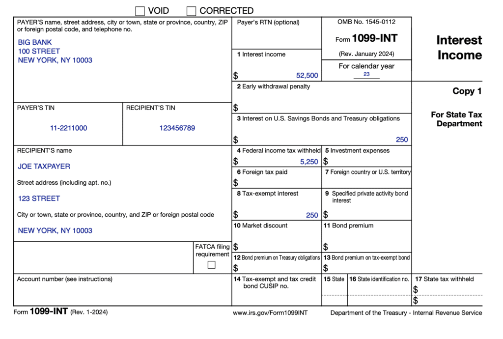 1099G Form for Certain Government Payments - DiscountTaxForms