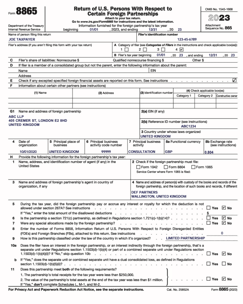 5 Things You Should Know About IRS Form 8865 - Greenback Expat Tax Services