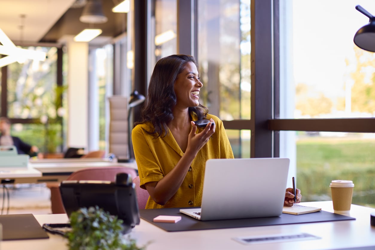 Woman happy about understanding FEIE